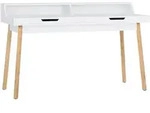 Clp - Schreibtisch Eaton Wei&szlig; 140 Cm