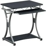 Techly Kleiner Computertisch 700 X 550 &ndash; Graphit, Mit Ablage