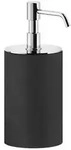 Gessi - Rilievo, Seifenspender Standversion, Becher Schwarz Matt,