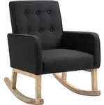 Clp - Schaukelstuhl Dream Stoff Schwarz