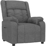 Relaxsessel Dunkelgrau Stoff Vidaxl