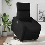 Relaxsessel Mit Aufstehhilfe Elektrisch Schwarz Kunstleder - Vidaxl
