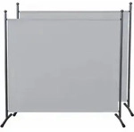 Quick-star - 2 St&uuml;ck Paravent 180 X 178 Cm Stoff Raumteiler Gro&szlig; Stellwand