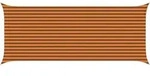 Sonnensegel Orange Und Braun 6 X 2,5 M 100 % Polyester Oxford Vidaxl