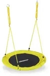 Relaxdays - Nestschaukel, Rund, F&uuml;r Kinder & Erwachsene, Verstellbar, &Oslash; 90 Cm,