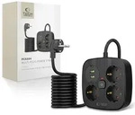 Tech-protect Pcs3x4 Steckdosenleiste, 3 Steckdosen, 2x Usb-a, 2x Usb-c, 200 Cm...