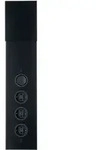 Thebo Eck-steckdose 3-fach Mit Schalter Type Sts3007 Schwarz