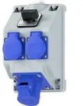 Pc Electric 160813521 Steckdosen-verteiler Grau, Blau