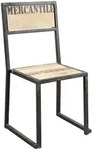 Stuhl Mango 45x46x92 Natur Bedruckt Factory 109, 2er Set