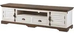 Tv-board Mango 200x45x55 Wei&szlig; Lackiert Toulouse 110