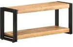 Tv-schrank 90x30x40 Cm Akazie Massivholz Vidaxl