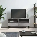 Vidaxl - Tv-schrank Grau Sonoma 100x34,5x44,5 Cm Holzwerkstoff
