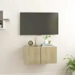 Tv-h&auml;ngeschrank Sonoma-eiche 60x30x30 Cm Vidaxl