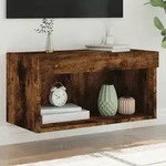 Vidaxl - Tv-schrank Mit Led-leuchten R&auml;uchereiche 60x30x30 Cm