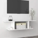 Tv-wandschrank Wei&szlig; 103x30x26,5 Cm Vidaxl