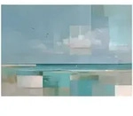 Moderne Fototapete Strand Meer Abstrakt &ndash; Gro&szlig;format Wandtapete 200x140 Cm &ndash;