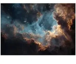 Fototapete Kosmos Wolken Junge &ndash; Gro&szlig;format Wandtapete 400x280 Cm &ndash; F&uuml;r