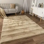 Paco Home - Teppich Bubble Wohnzimmer Schlafzimmer Hochflor Fell Geometrisches Design