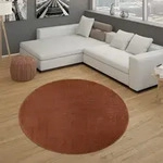 Paco Home - Teppich Wohnzimmer Kurzflor Schlafzimmer Modernes Einfarbiges Muster
