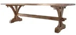 Esstisch Teak 270x100x78 Natur Unbehandelt Bassano 128