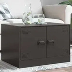 Couchtisch Schwarz 67x50x44 Cm Stahl Vidaxl