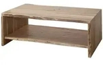 Couchtisch Akazie 120x70x45 Natur Lackiert Pure Acacia 308