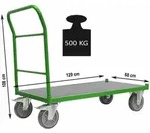 Plattformwagen Profi Xl Tragkraft 500 Kg 119x59 Cm Transportwagen Handwagen