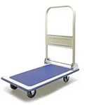 Wiltec Plattformwagen Bis 150 Kg 720x475x840 Mm, Transportkarre Klappbar Mit