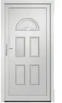 Vidaxl - Haust&uuml;r Wei&szlig; 98x198 Cm Pvc