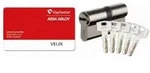 Vachette - Zylinder 7101 Velix 40x40 5 Schl&uuml;ssel Umkehrbar Variiert Vernickelt -