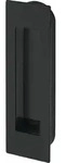 Marchesi - Schiebet&uuml;rmuschel Eckig, 155 X 45 X 2 Mm, Edelstahl Schwarz