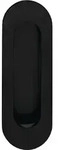 Intersteel - Griffmuschel Oval 120x40 Mm Edelstahl/schwarz