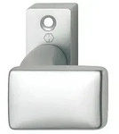 Hoppe - T&uuml;rknopf - Auf Rosette, Zu 117gf/22, 65x40 30x70x10, Silber Elox