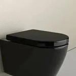 Wc-sitz Bernstein U1002 Softclose Schwarz Gl&auml;nzend
