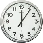 Maul Moderne Wanduhr Silber 61 Cm Durchmesser
