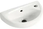 Aqualine - Creavit Keramik Waschbecken Handwaschbecken 39x23 Cm Wei&szlig; - Wei&szlig;