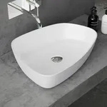 Doporro - Aufsatzwaschbecken Wei&szlig; Matt Colossum806 Bth: 51x39x12 Cm