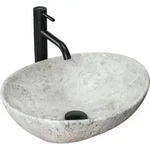 Rea - Aufsatzwaschbecken Sofia Light Stone