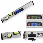 Alu Wasserwaage Messger&auml;t Elektronisch Digital 40 Cm Winkelmesser +...