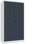 Pavoy Schwerlastschrank, 3 Fachb&ouml;den A 200 Kg, 3 Schubladen, Ral 7035/7016