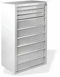 Schubladenschrank Ral7035 Werkzeugschrank 9sl Schrank Schubladen Werkstatt - Adb