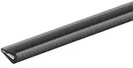 Alberts - Kantenschutzprofil, Weich-pvc,schwarz,10x7 - Kantenschutzprofil