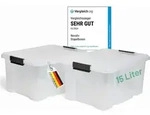 2x Novaliv Aufbewahrungsbox 2x Aufbewahrungsbox, 2x Deckel