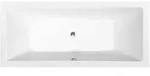 Badewannen - Badewanne Krysta, Eckig, 180x70x39 Cm, Wei&szlig; 72906 - Polysan