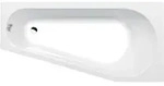 Polysan - Badewannen - Asymmetrische Badewanne Projecta 160x80x44 Cm, Wei&szlig;...