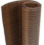 Vidaxl Balcony Screen Brown And Black 500x80 Cm Poly Rattan