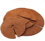 3 Kokos Mulchscheiben 60cm Kokofasermatte Kokosfaser Pflanzenschutzmatte Kokos