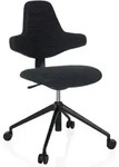 B&uuml;rostuhl / Design-drehstuhl Paliano Schwarz Hjh Office