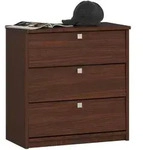 Akord - Schuhschrank Mini In Der Farbe Wenge Mit 3 Schuhkipper B60 X H62 X T31 Cm