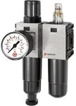 We 2-tlg. &raquo;futura-mini&laquo;, Metallb., Stand.mano., G 1/4, 0,5-10, Ha - Riegler